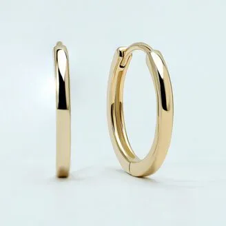 Small Huggie Hoop Earrings