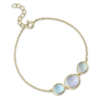 3 Stone Bracelet