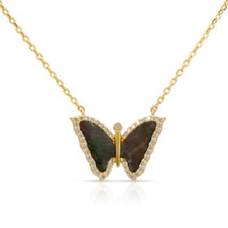 Butterfly Abalone Shell Necklace