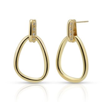 Minimal Circle Earrings