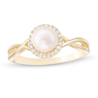 Eterna Infinity Pearl Ring